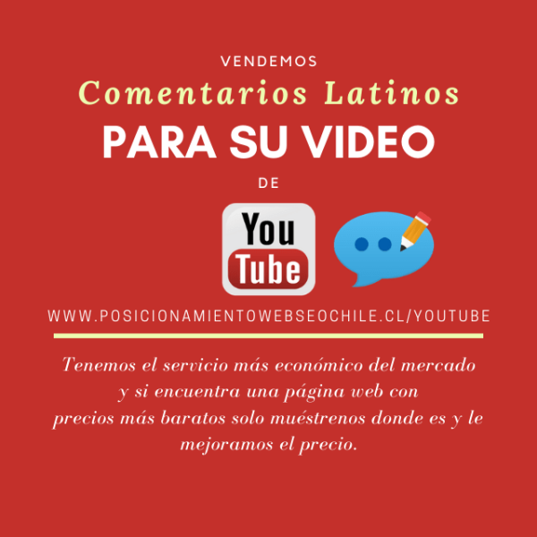 comprar comentarios personalizados para youtube