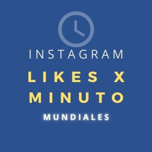 instagram likes por minuto